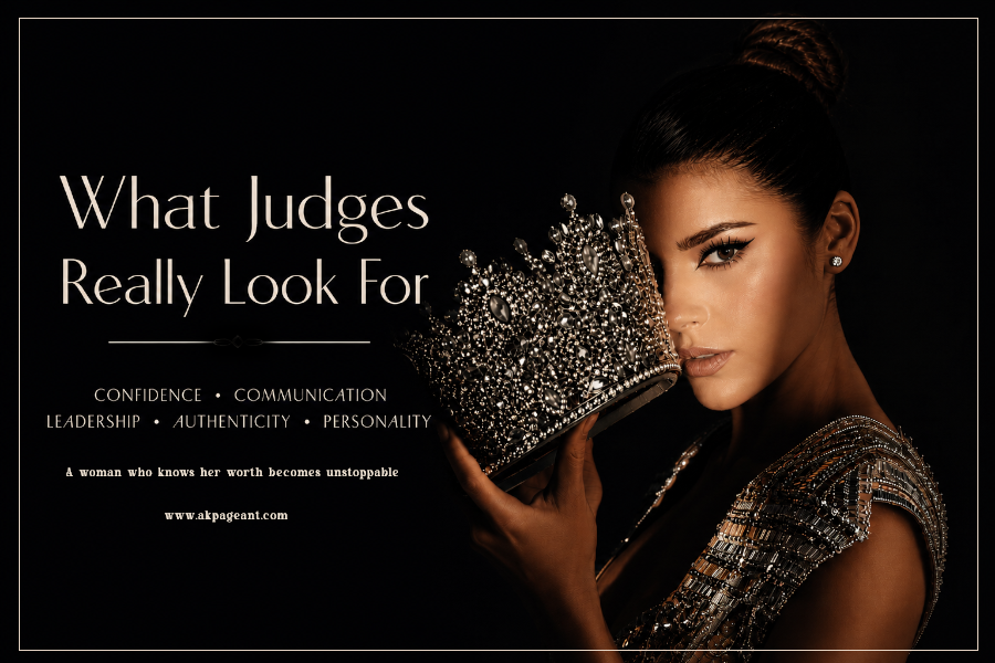 What judges really look for in a beauty pageant contestant, highlighting confidence, communication, leadership, authenticity, and personality for pageant success.
