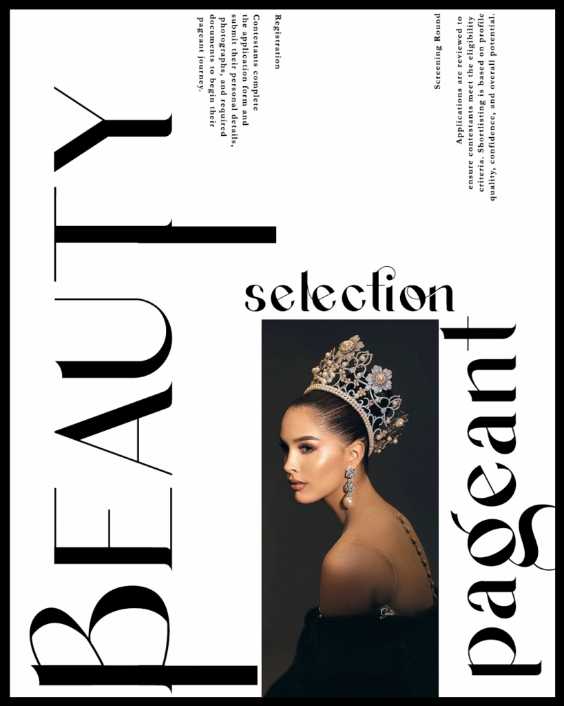beauty pageant selection process from audition to grand finale