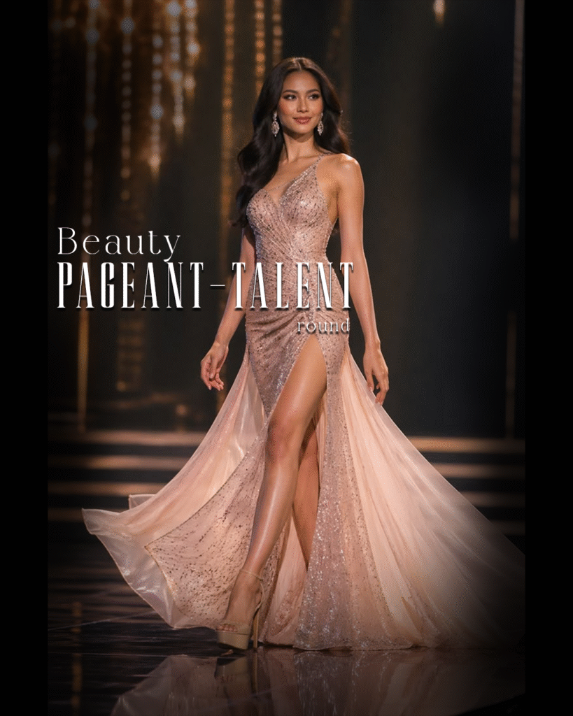 beauty pageant talent round performance